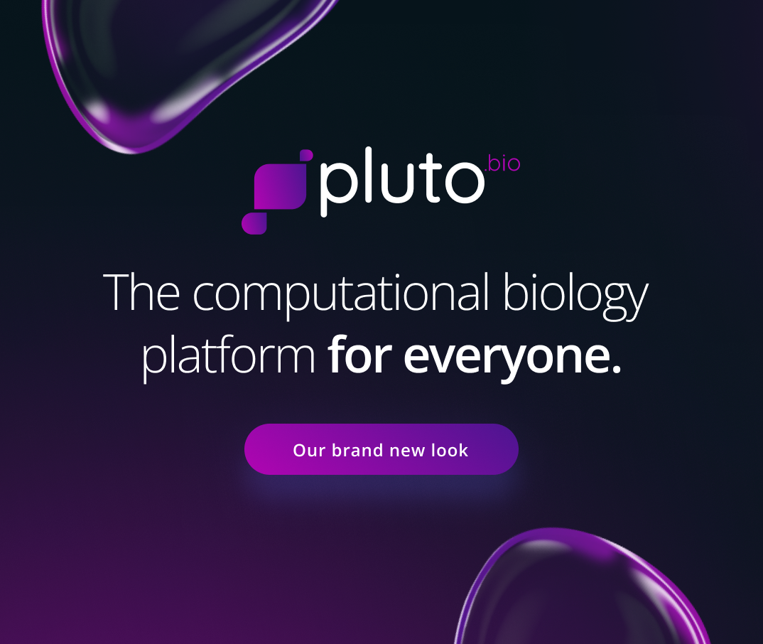 Announcing Pluto Bio's new look